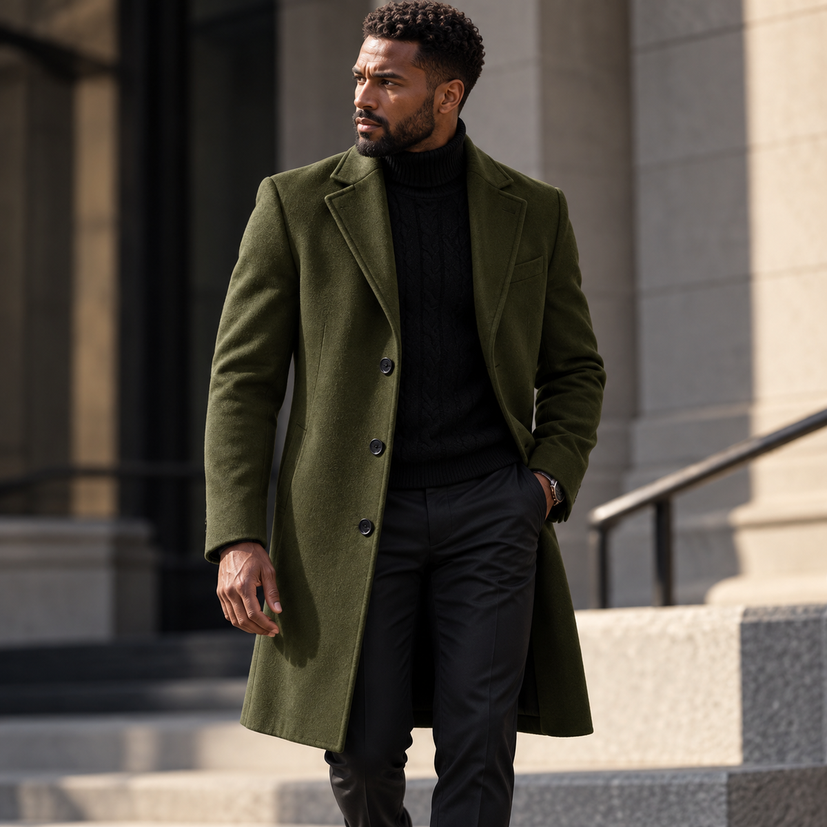 The Vandor Wool Overcoat